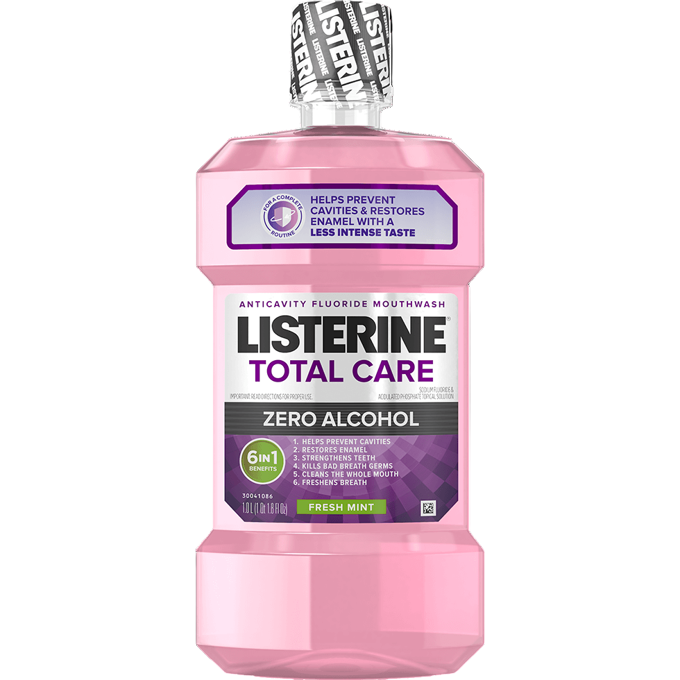 [要薬監] LISTERINE TOTAL CARE ZERO ALCOHOL ANTICAVITY FLUORIDE 6本入り