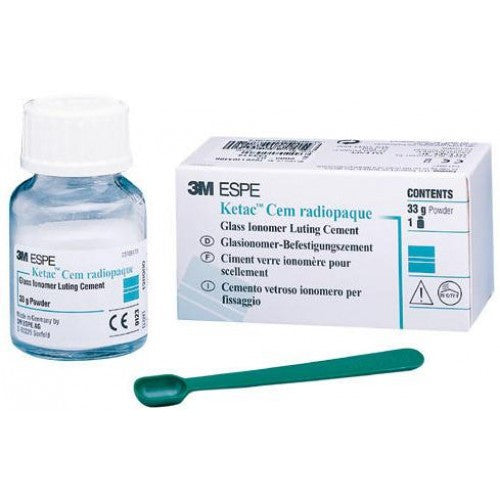 3M ESPE Ketac - Cem Radiopaque Cement Powder 33g ボトル