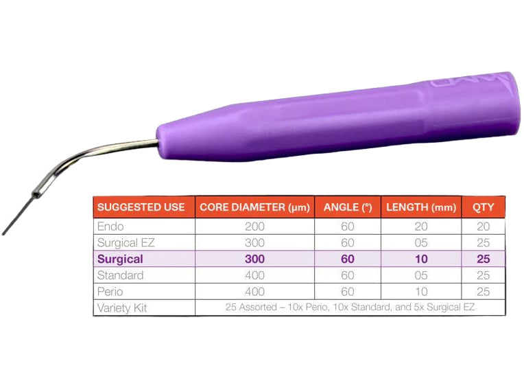 DISPOSABLE LASER TIPS Surgical 10mm 25本入