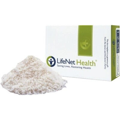 LifeNet Health OraGRAFT コーティカル (皮質骨) FDBA (250 - 1000mic) 2.5cc