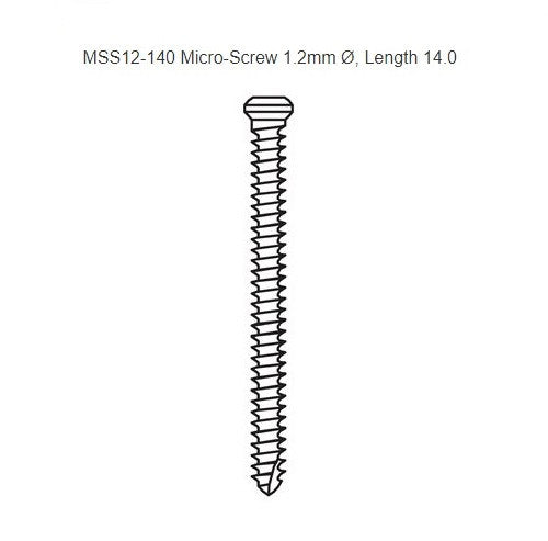 MICRO - SCREW 1.2MM Ø, LENGTH 14.0