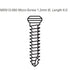 MICRO - SCREW 1.2MM Ø, LENGTH 6.0