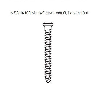 MICRO - SCREW 1MM Ø, LENGTH 10.0