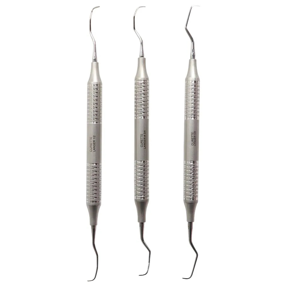 Set of Three Langer Curettes 3 ランガー キュレット セット