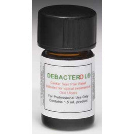 DEBACTEROL Canker Sore Pain Relief Bottle