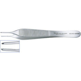 Micro Adson Serrated Tissue Forcep