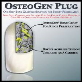 オステオ ゲン プラグ OsteoGen Plug Large 10 x 20mm (5個入り)