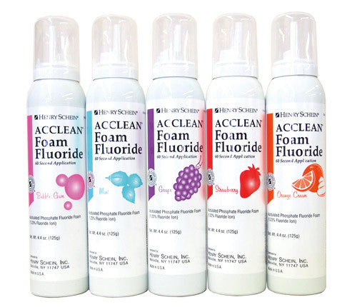 Acclean フッ素 フォーム (ミント味)