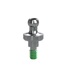Internal 4.5mm Ball Abutment, 1mm Collar