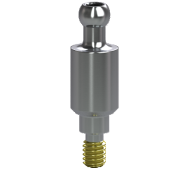 Internal 3.5mm Ball Abutment, 5mm Collar