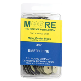 Moore Emery Disc Fine 3 / 4 inch