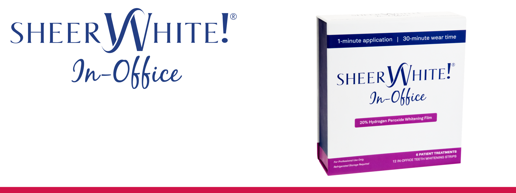 【粘着力抜群！ホワイト ストリップス】 シアー ホワイト オフィス