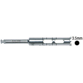 Trephine Drill 3.5mm x 22mm (4.5mm OD) トレフィン ドリル 3.5mm X 22mm (外側 4.5mm)