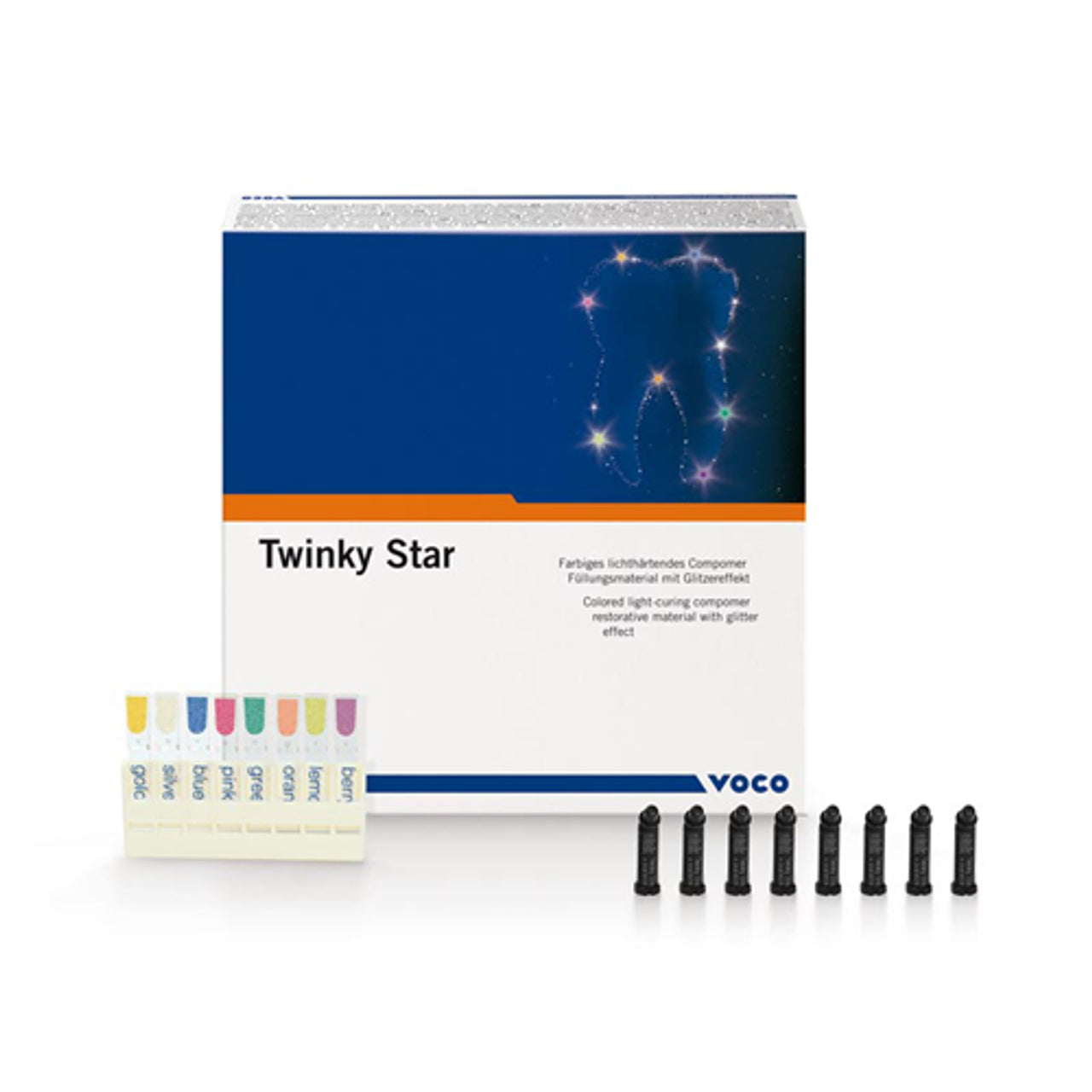 Twinky Star 乳歯用充填剤 コンポジット レジン カプセル アソート セット